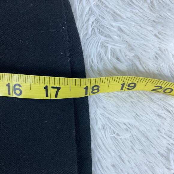 J. Crew Womens Black Wool Blend Elastic Waist Short Skirt Size 6 - Picture 6 of 6